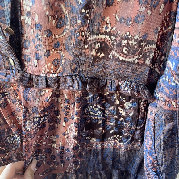 Zara pattern dress, size small - Picture 2 of 2